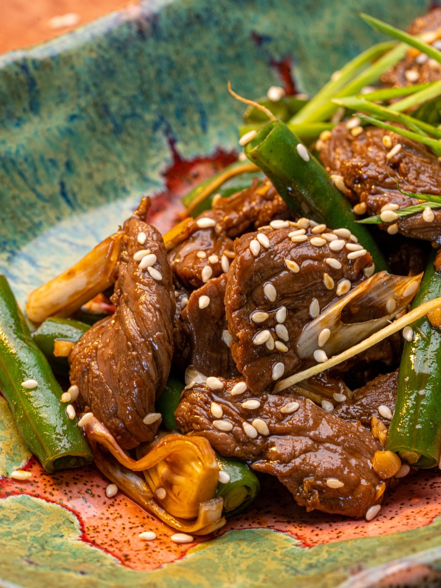 Wok-tossed beef with green chillies at Imperial Kitchen, a Chinese restaurant in Trivandrum